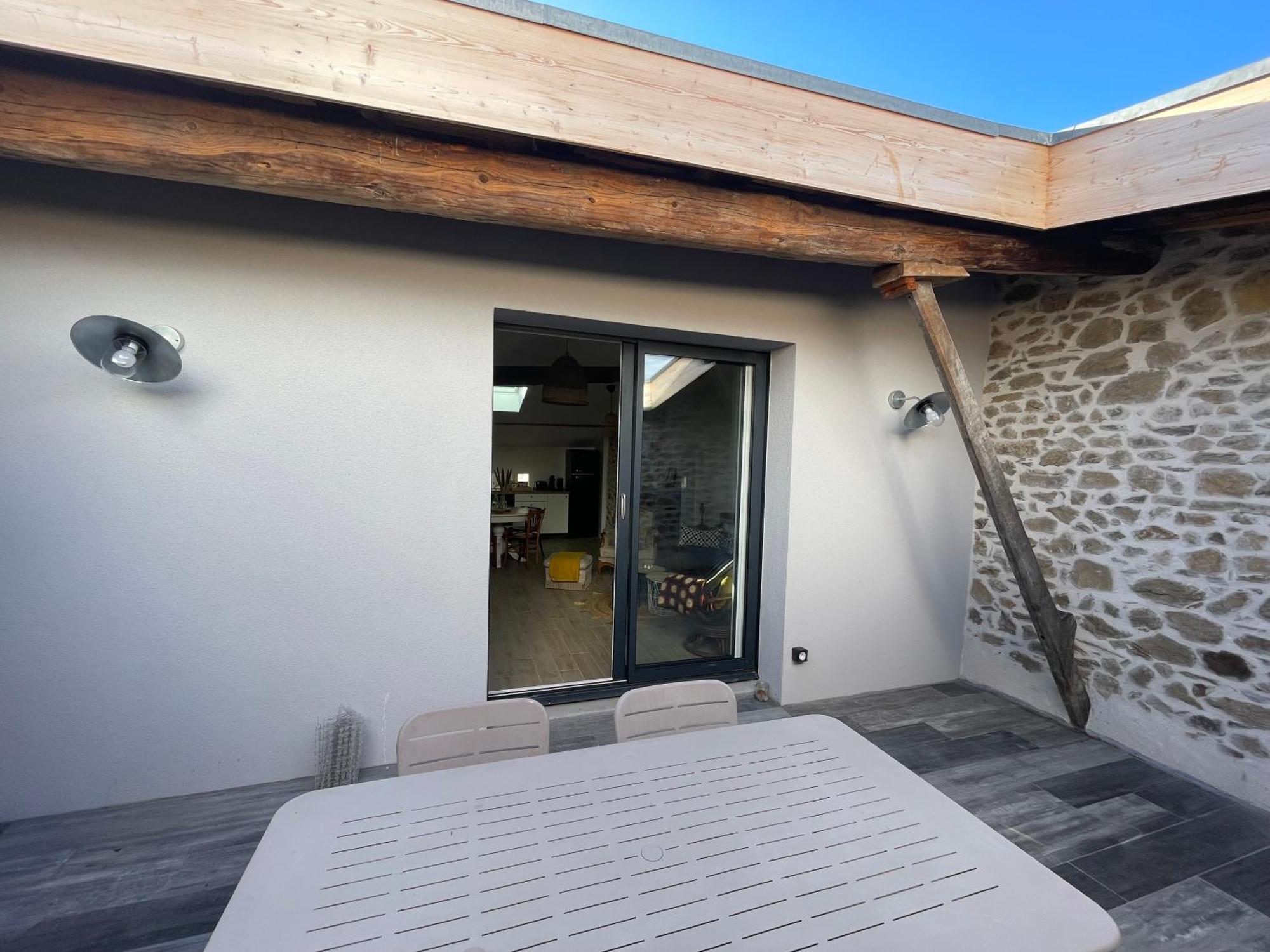 Maison De Village Coeur Andeol Saint-Andeol-le-Chateau Exteriör bild